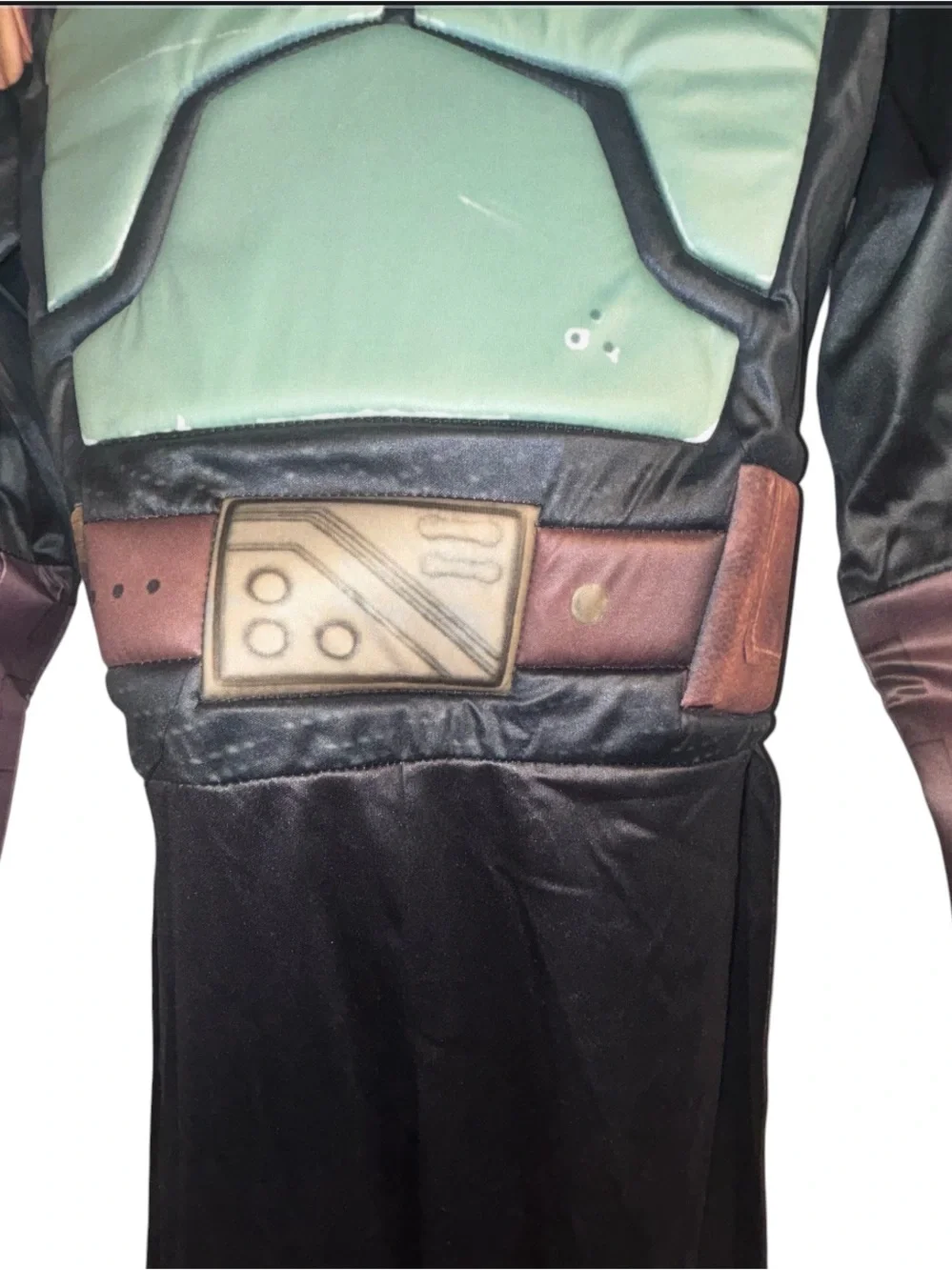 Star Wars The Book Of Boba Fett Bounty Hunter Costume Boys Kids Child L (12-14)